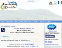 Tablet Screenshot of lac-moselotte.com